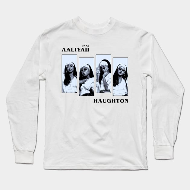 Aaliyah - Hayghton Long Sleeve T-Shirt by OliverIsis33